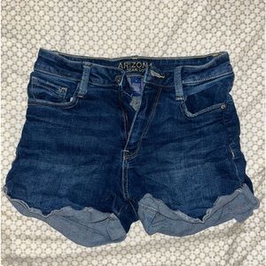 Dark wash blue Jean shorts